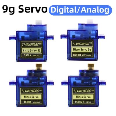 TIANKONGRC TS90MD  9g Servo Motor Micro Servo For RC Airplane Robot DIY Project Parts.