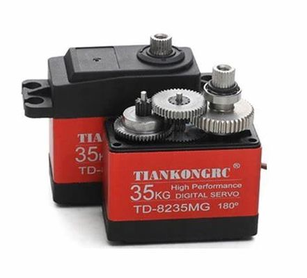 Good price TIANKONGRC TD8235MG  35kg RC Servo Motor Metal Gear 4.8-8.4V for Arduino Smart Car Robot online