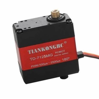 Good price TIANKONGRC 25kg TD-7125MG Metal Gear Digital Servo Motor 4.8-8.4V for RC Robot Smart Car online