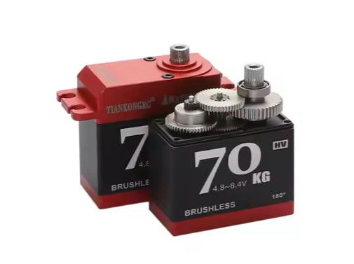 Good price TIANKONGRC BLS-HVS70MG 70KG Waterproof Servo High Torque Motor Digital Servo Underwater RC Servo for RC Car Robot Helicopter online