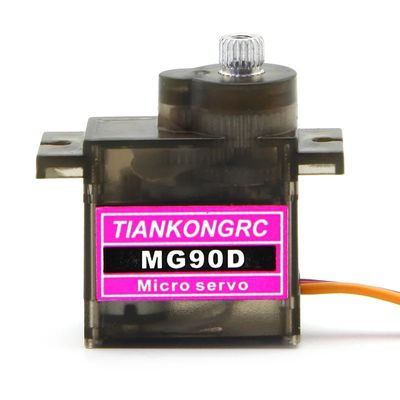 Good price TIANKONGRC MG90D  9g Servo Motor Micro Servo For RC Airplane Robot DIY Project Parts.(Without mechanical limit) online