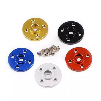 Good price High Precision 25T Metal Steering Wheel Small Disk-Mount For MG995 MG996R With M3 Screw Holes online