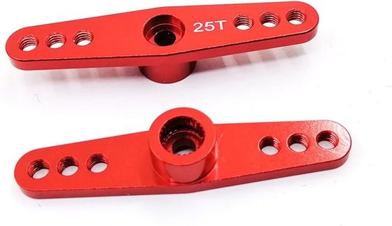 Good price High Precision 25T Aluminum Servo Arms for Futaba Savox Power HD HSP MG995 1/8 1/10 RC Car Buggies online
