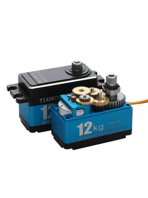 Good price TIANKONGRC TD-9412MG 12KG Waterproof Full Metal Case Low Profile Digital Servo Motor Metal Gear High Torque 4.8-7.4V for 1/10 1/8 RC Car Robot online