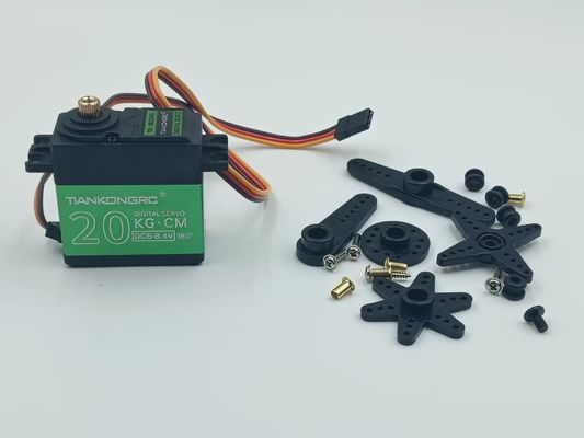Good price TIANKONGRC TD-8820MG 20kg Metal Gear High Torque 180/270/360° Digital RC Servo Motor  For Remote Control Robot Cars Aircraft online